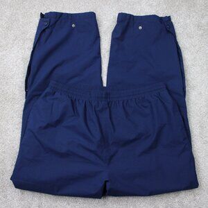 Thomas E Wilson Golf Pants Mens 2XL XXL Blue Gore-Tex Rain Wind Zip Ankle